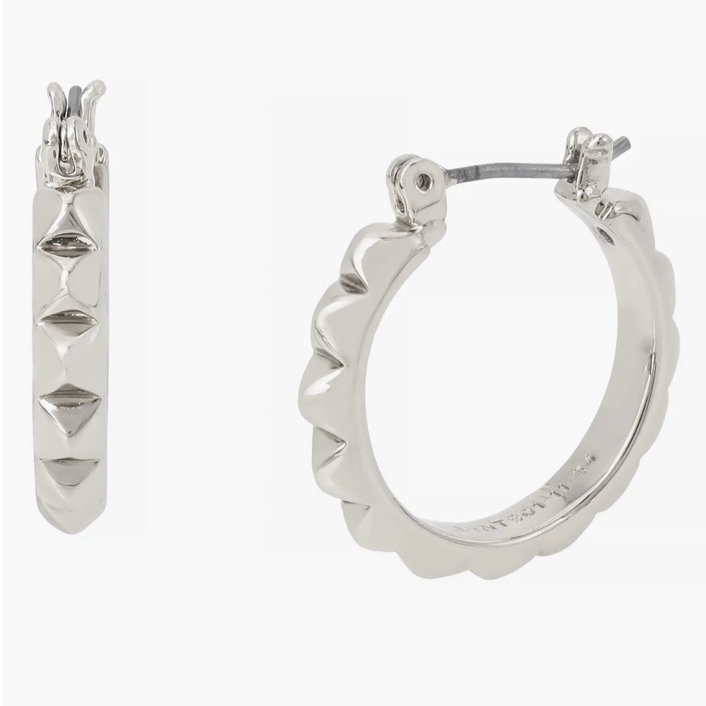 All Saints Small Studded Hoop Earrings